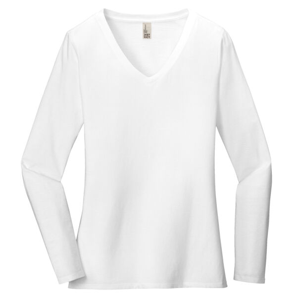 Castaic Football Tee - Long Sleeve V - Ladies Thumbnail